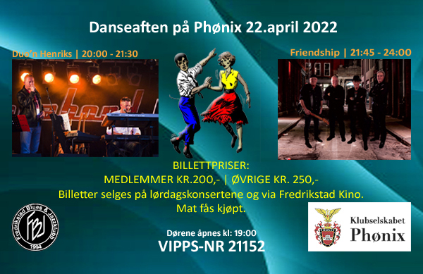22. april: Danseaften på Phønix 2022
